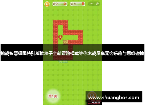 挑战智慧极限特别版推箱子全新冒险模式等你来战尽享无穷乐趣与思维碰撞